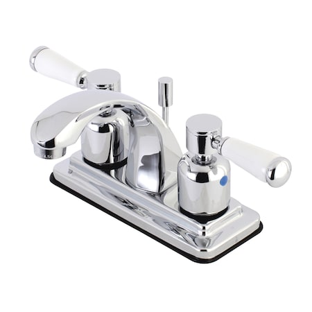 Kingston Brass 4" Centerset Bathroom Faucet, Chrome KB4641DPL
